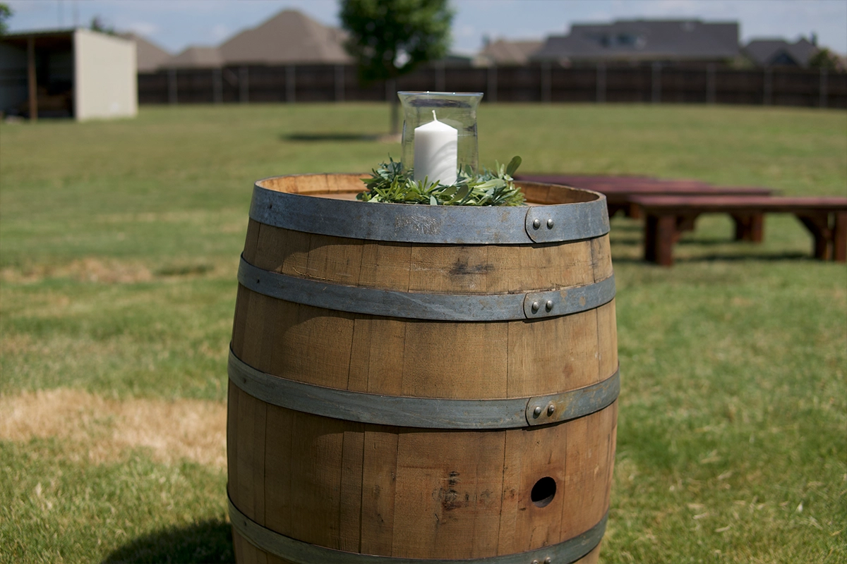Single Wine Barrel
