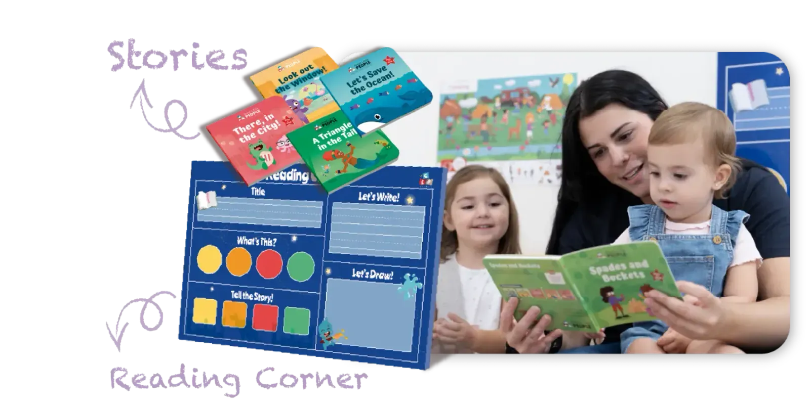 Reading Corner - cuentos y lectura en inglés para niños
