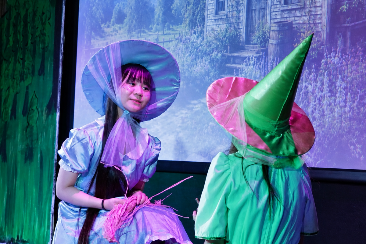 Students performing together in a musical theater production at JDS Creative Academy in Temecula.