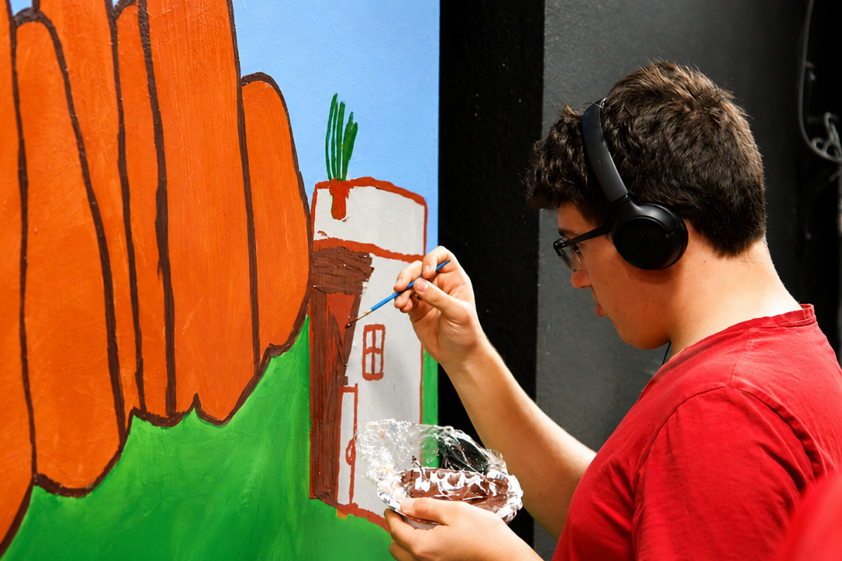 Students building creative skills through visual, performing, and digital arts classes at JDS Creative Academy in Temecula.