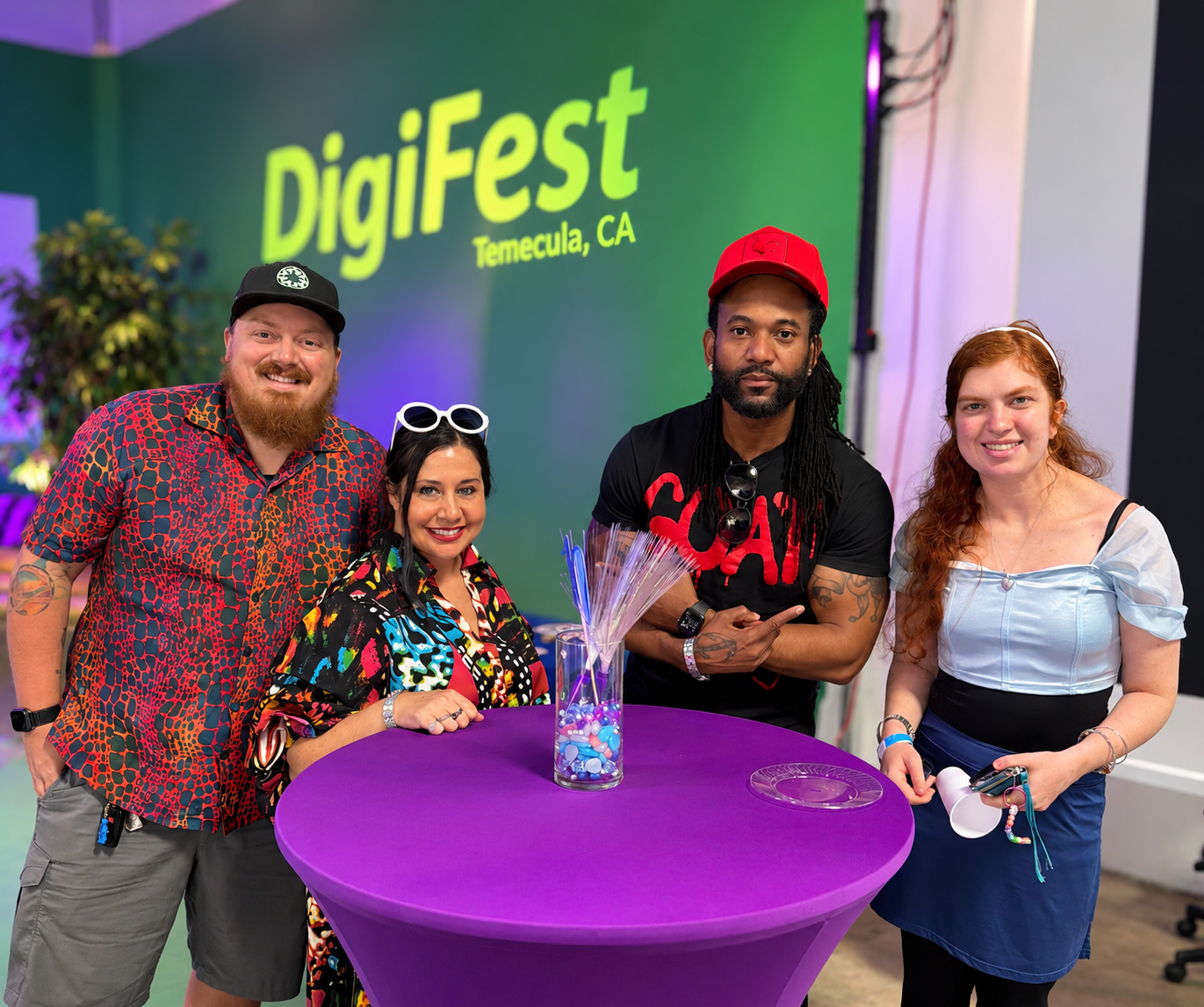 Creators celebrating digital media and storytelling at DigiFest® Temecula