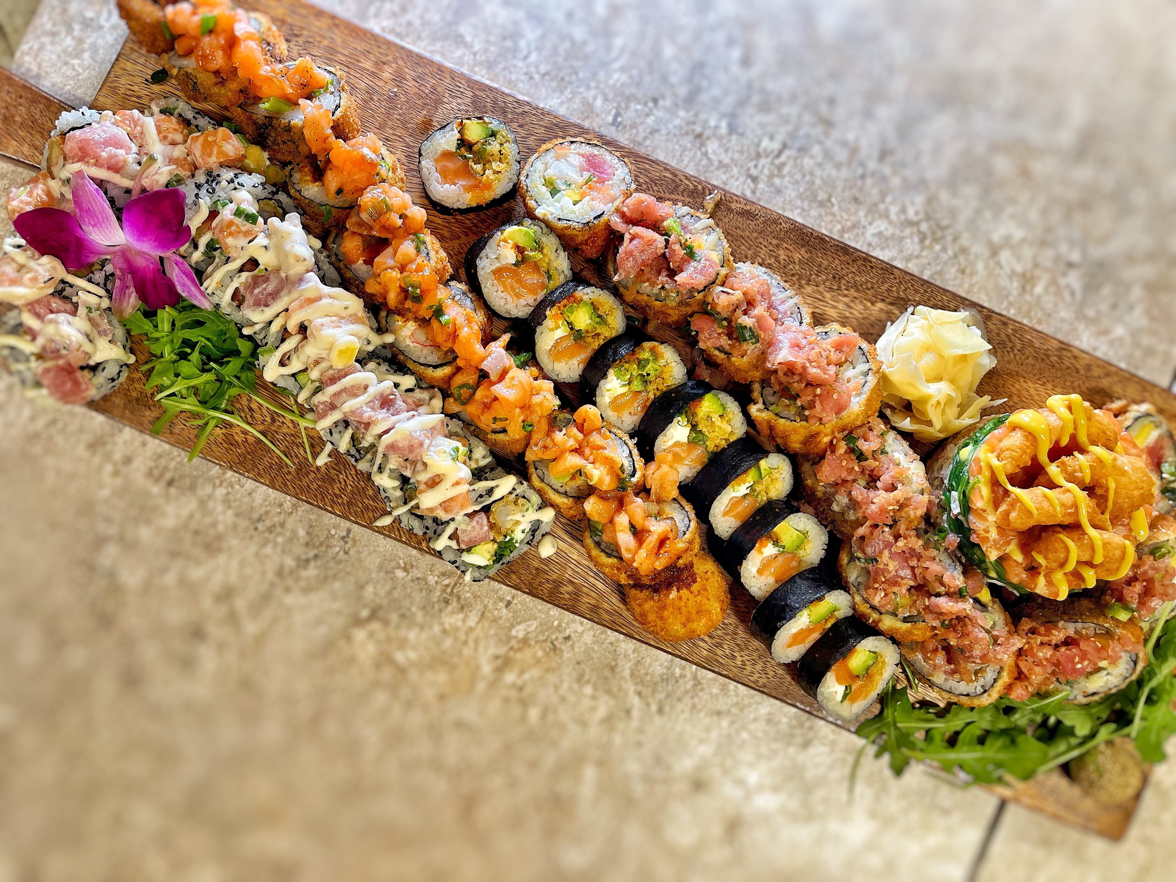 Order sushi online Orlando pickup delivery catering