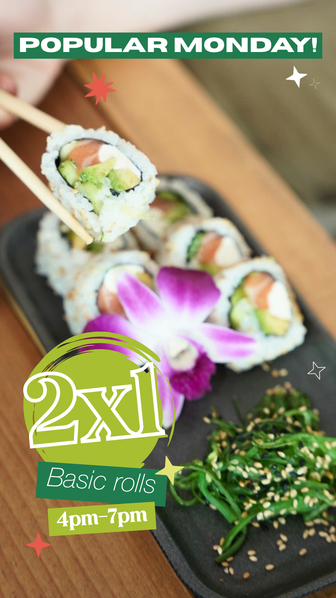 Japanese Latin sushi