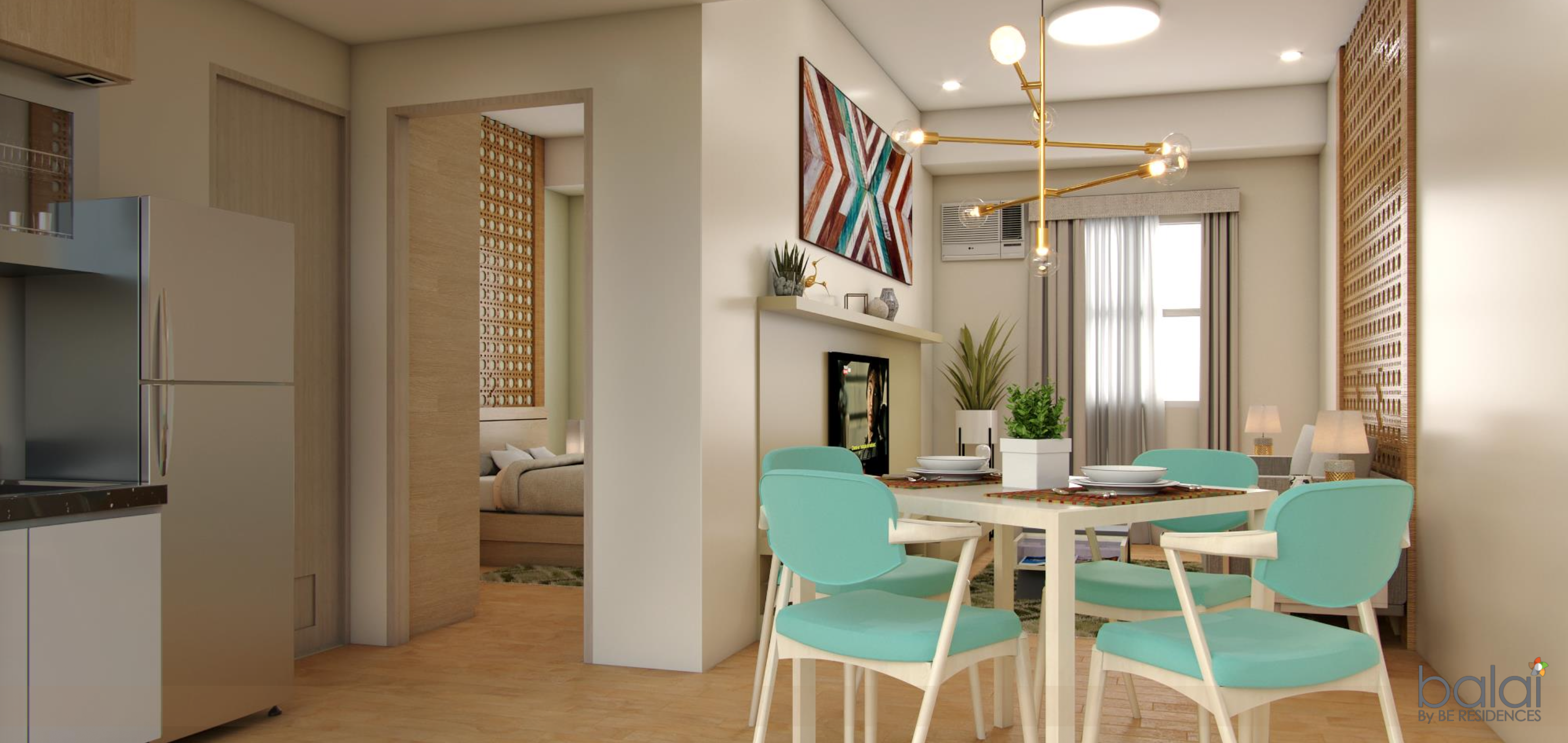 Balai Punta Engaño 1 Bedroom Unit Interior — Condo for Sale Mactan Cebu