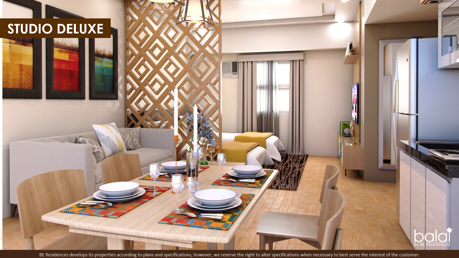 Balai Punta Engaño Studio Deluxe Unit Interior — Condo for Sale Mactan Cebu