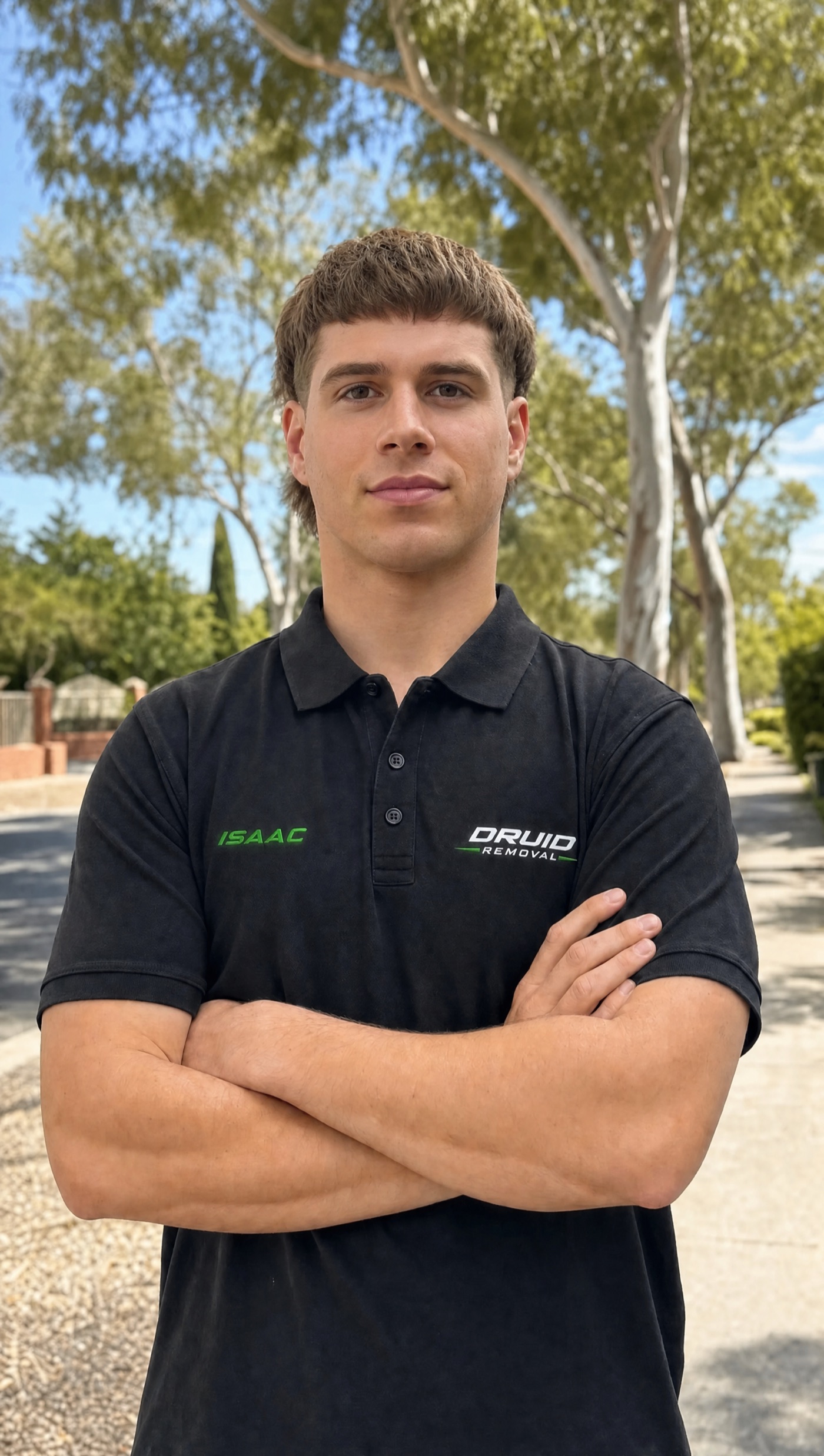Isaac from the Druid Removal team