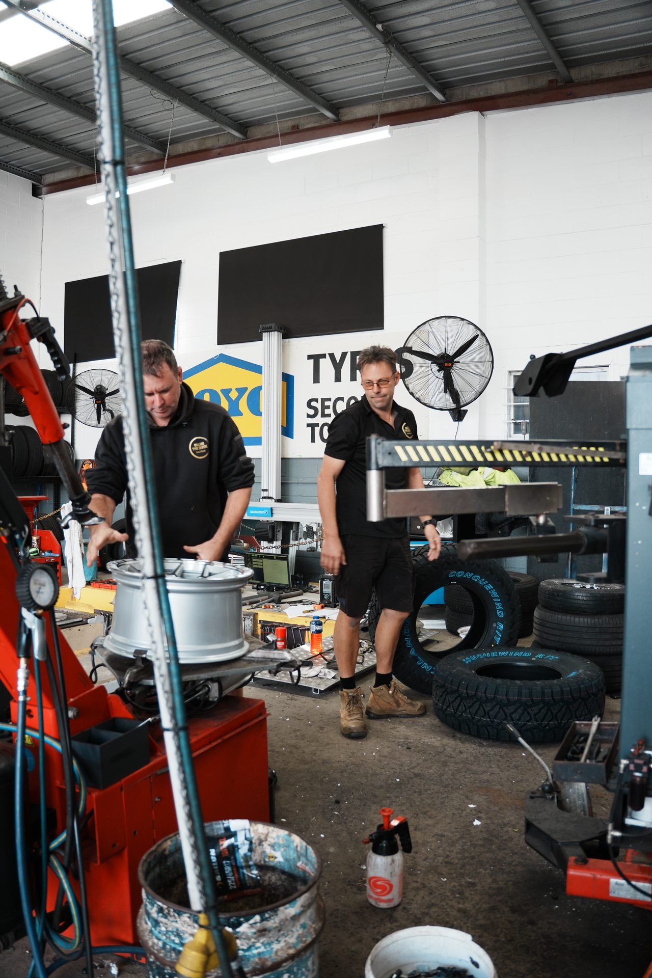 TYRE REPAIRS project