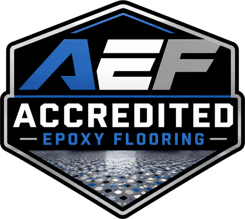 Accredited Epoxy Flooring logo