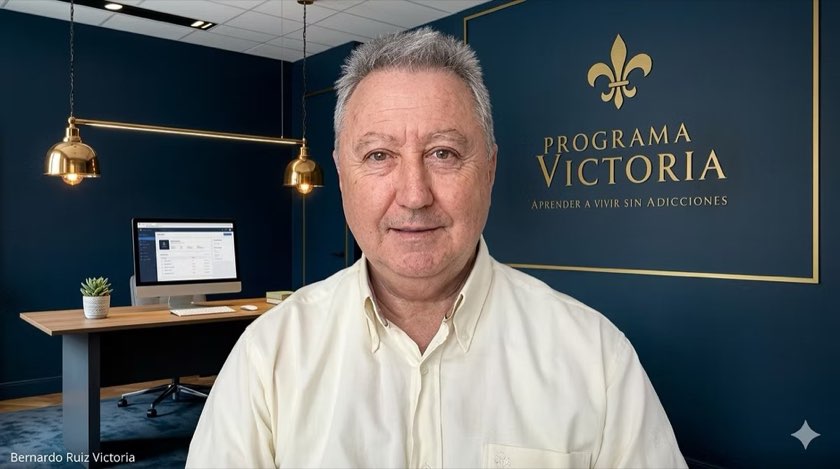Bernardo Ruiz Victoria en su consulta