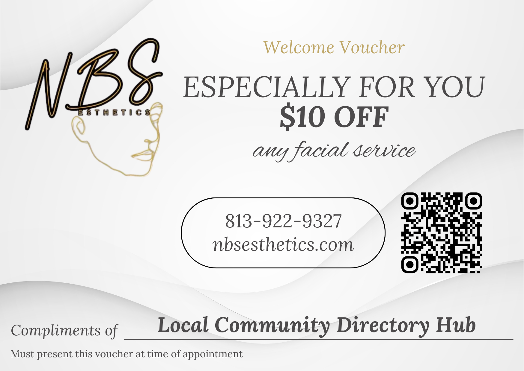 NBS Esthetics — $10 off any facial service