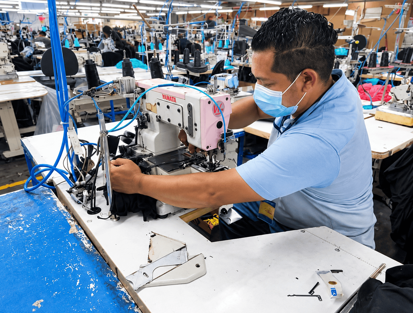 Industrial sewing service detail