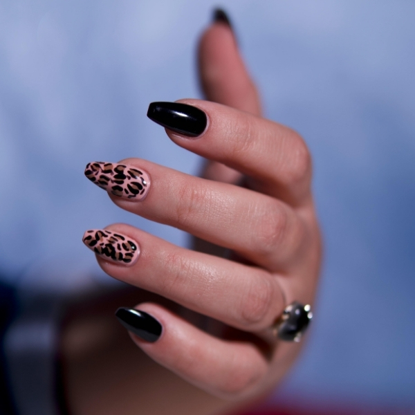 Non-toxic nail designs at Gaia Organic Nails