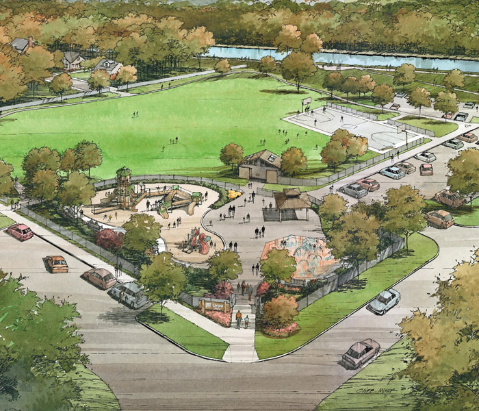 Project site before development