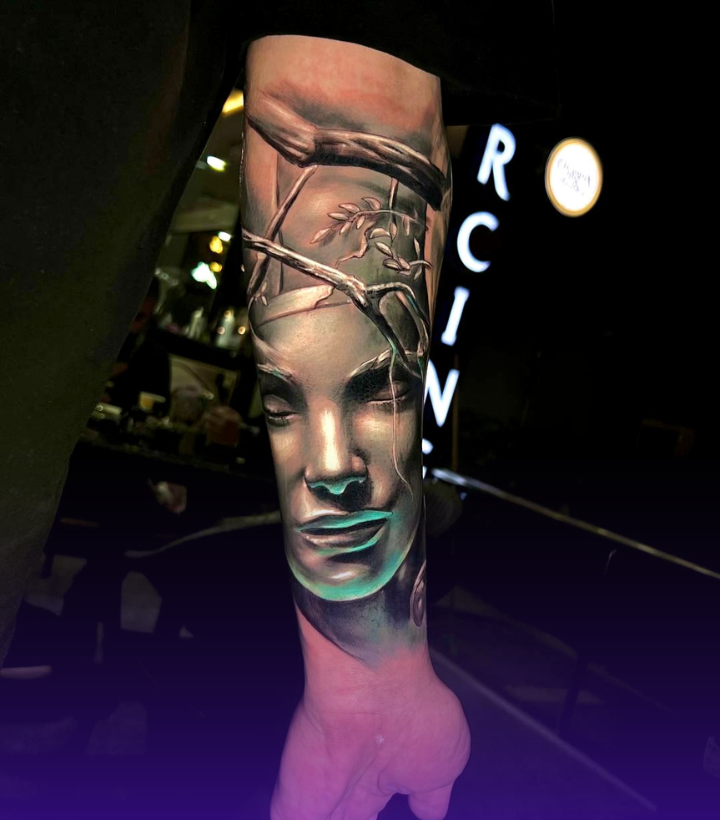 Forearm tattoo