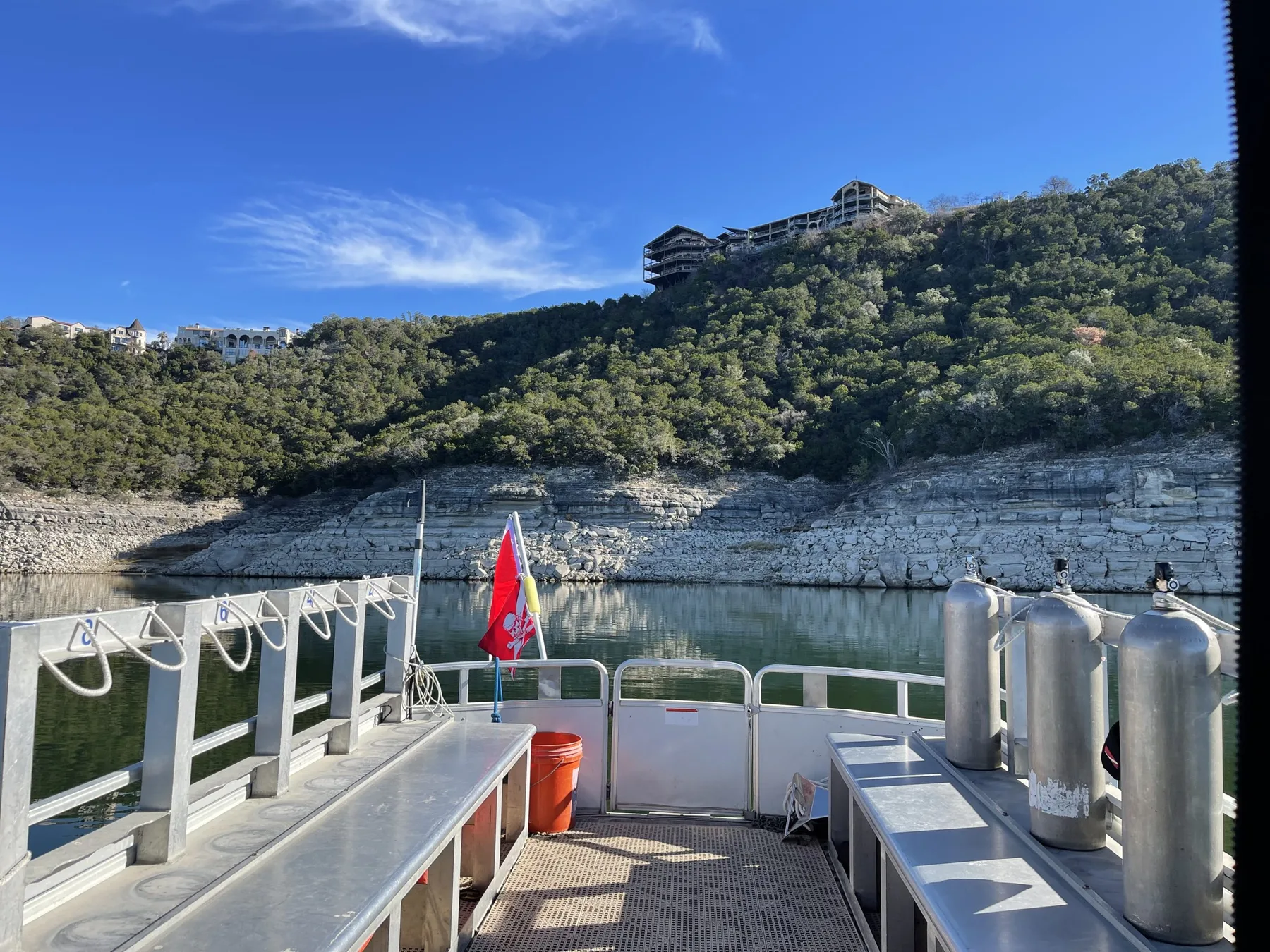 Oasis Wall on Lake Travis