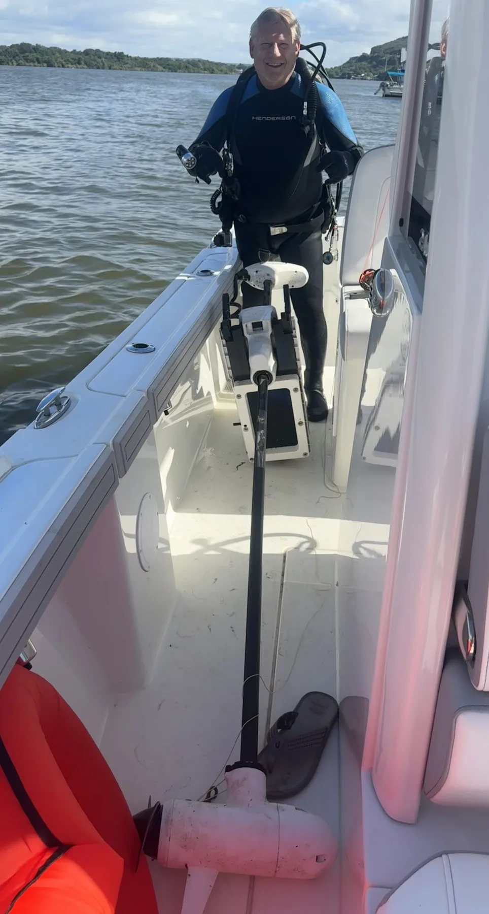 Recovered Minn Kota trolling motor