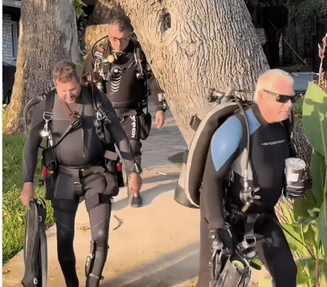 A $60,000 Patek Philippe Aquanaut on the Bottom of Lake Austin
