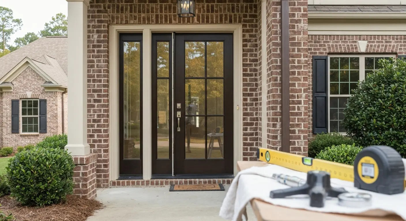 Door replacement installation
