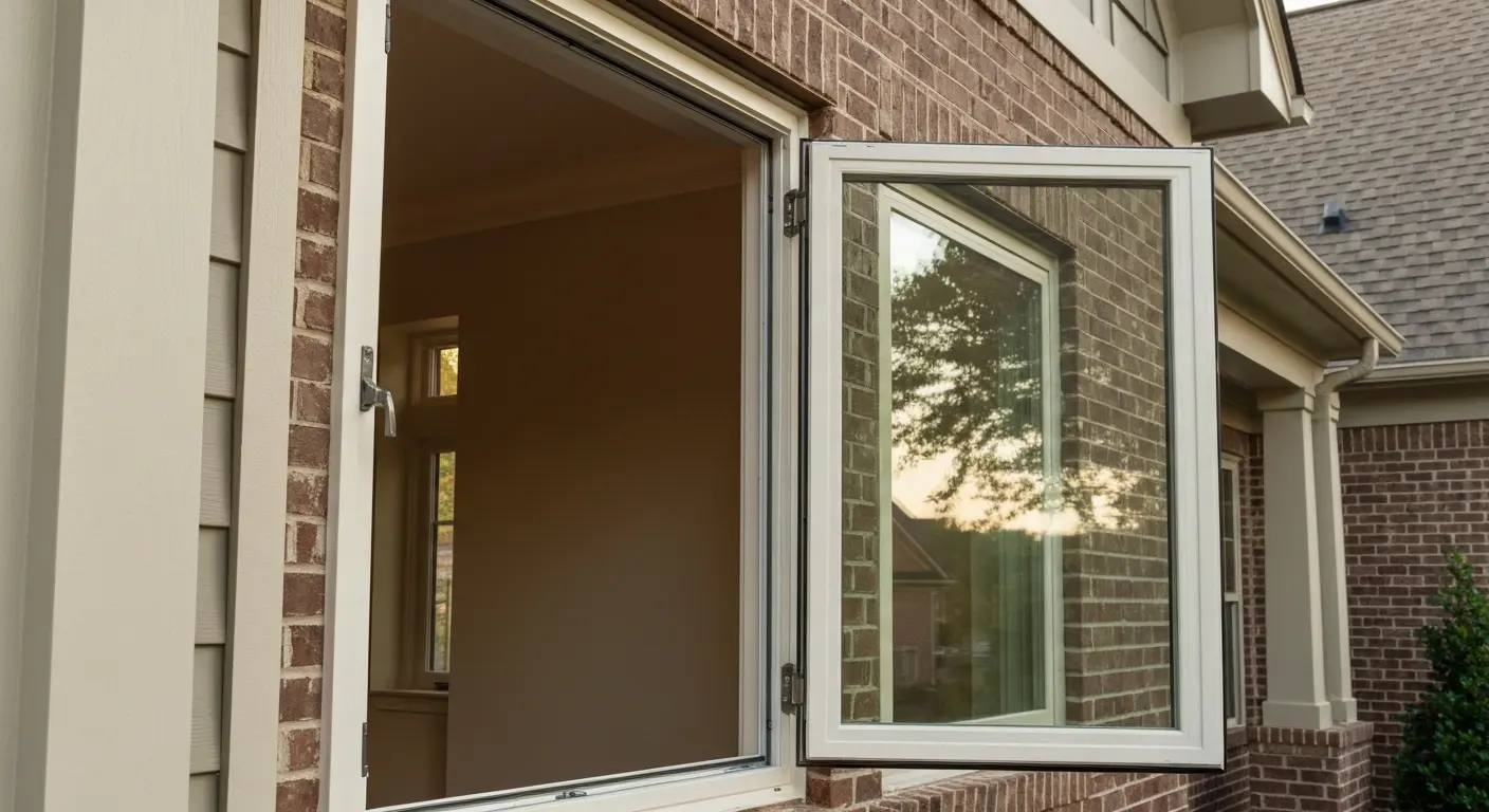 Slider window installation in East Cobb