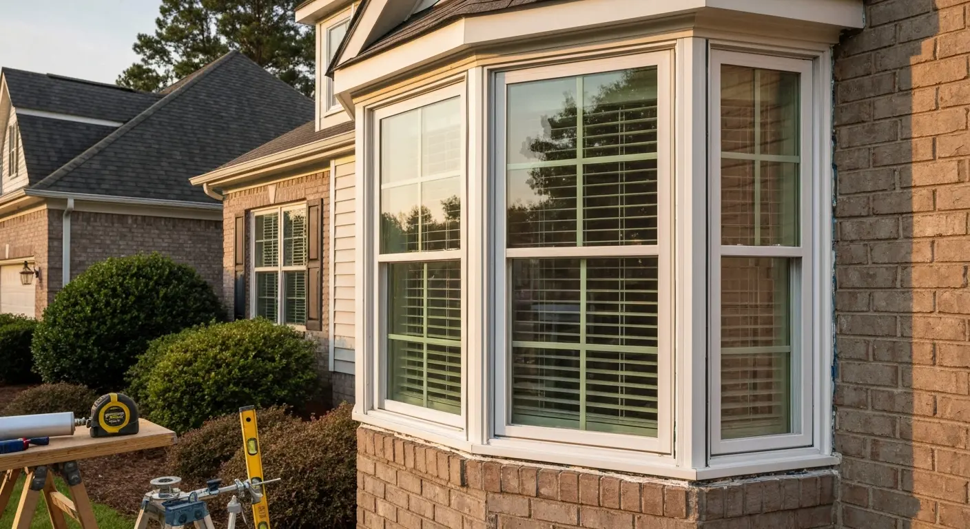Custom specialty window installation