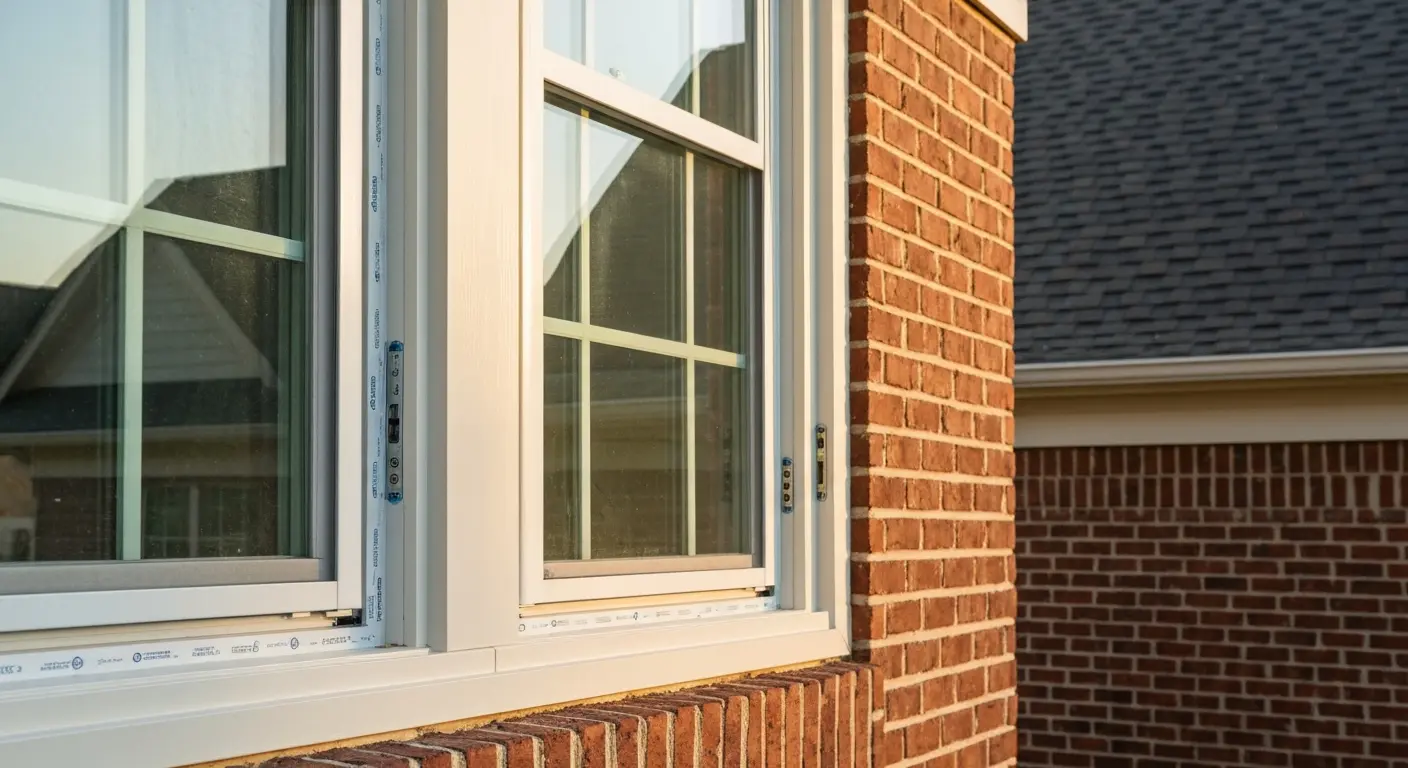 Double-hung window installation