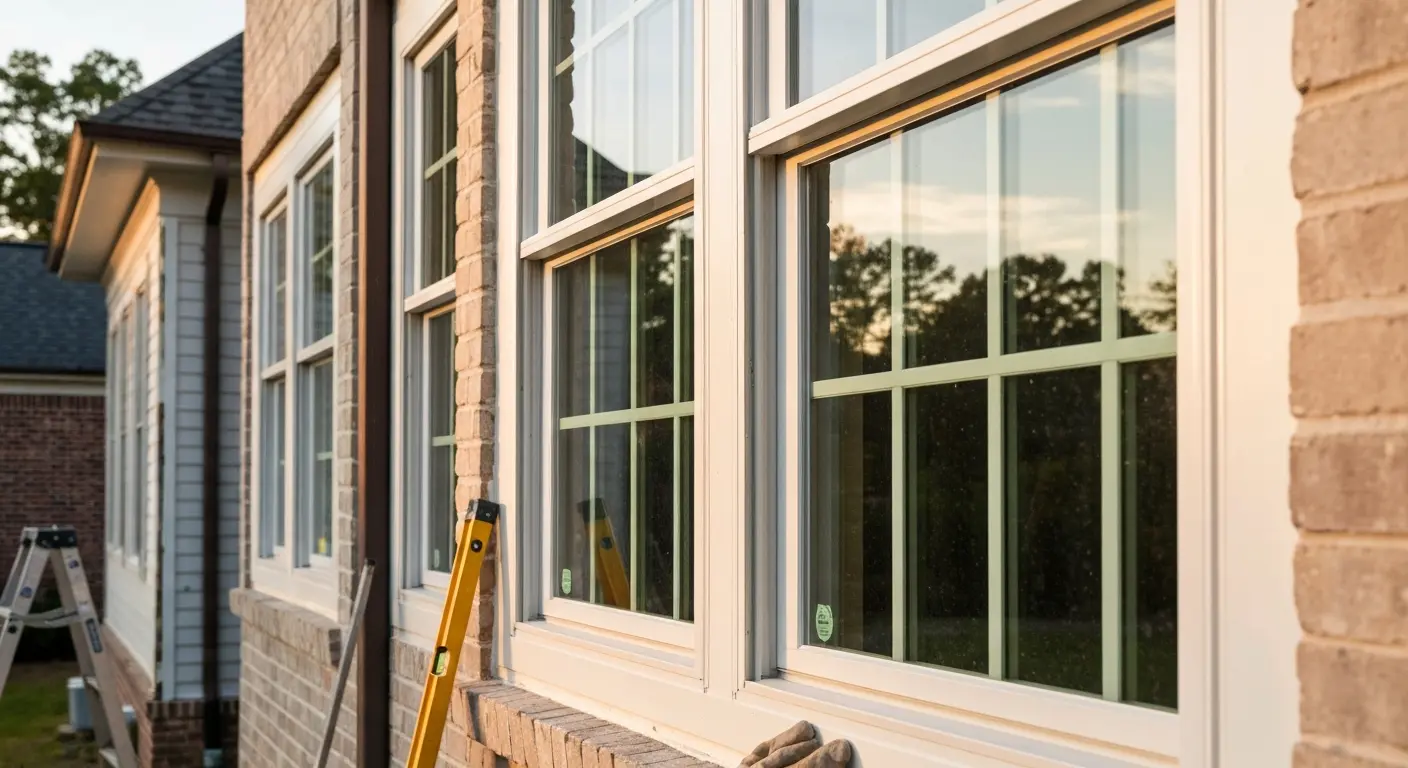 Window replacement in Duluth home