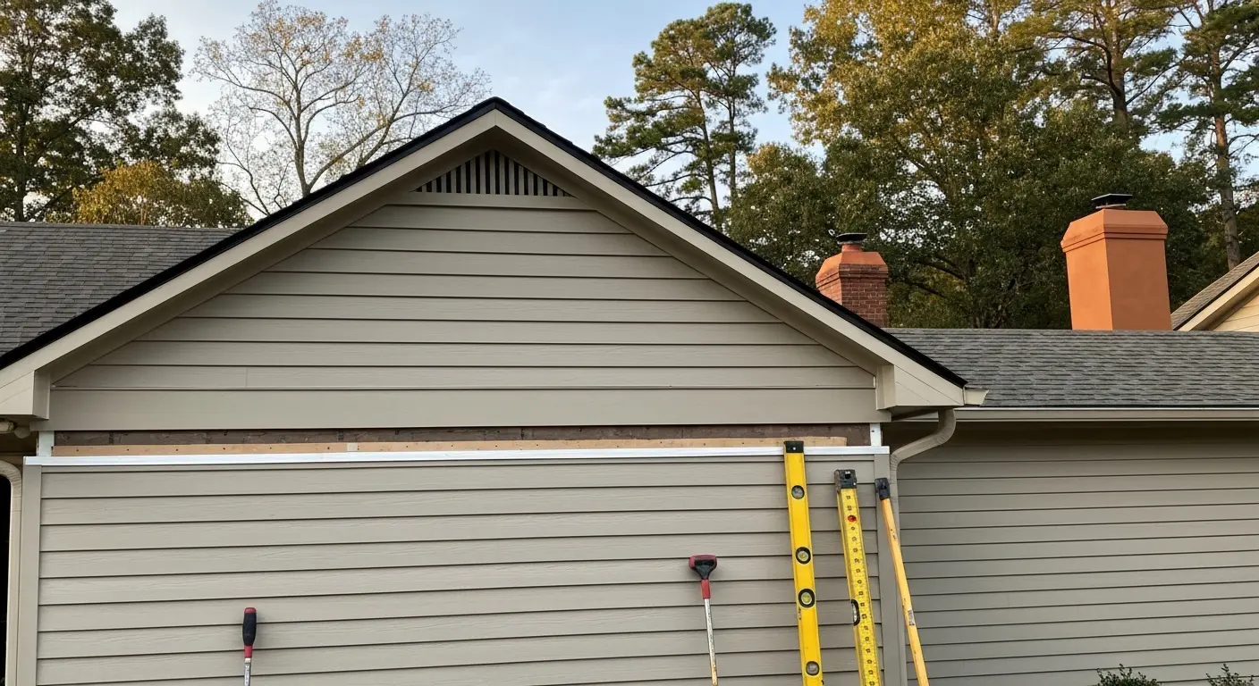 Siding contractor service in Woodstock