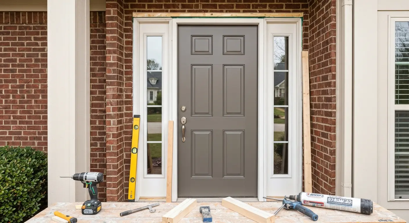 Door installation service in Cobb County