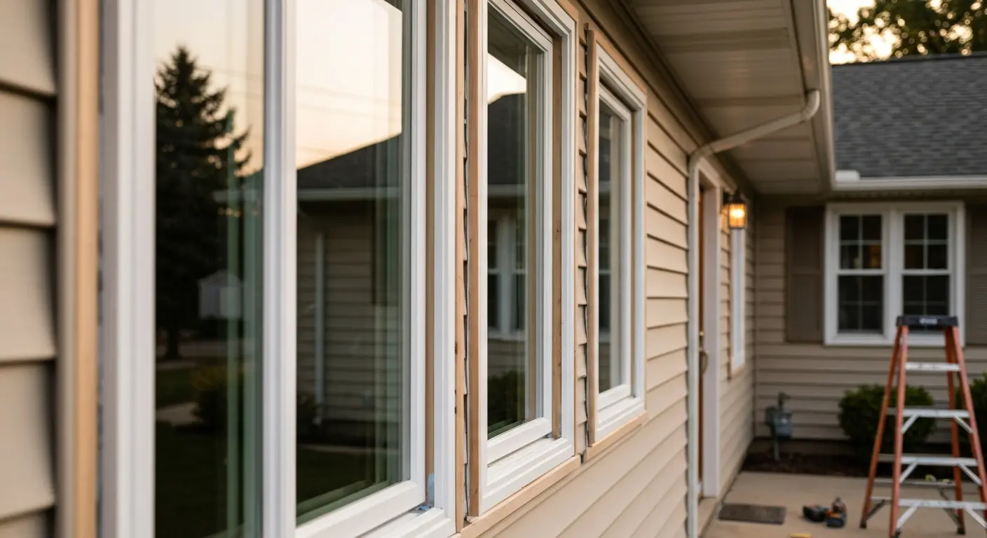 Window replacement in Westfield home