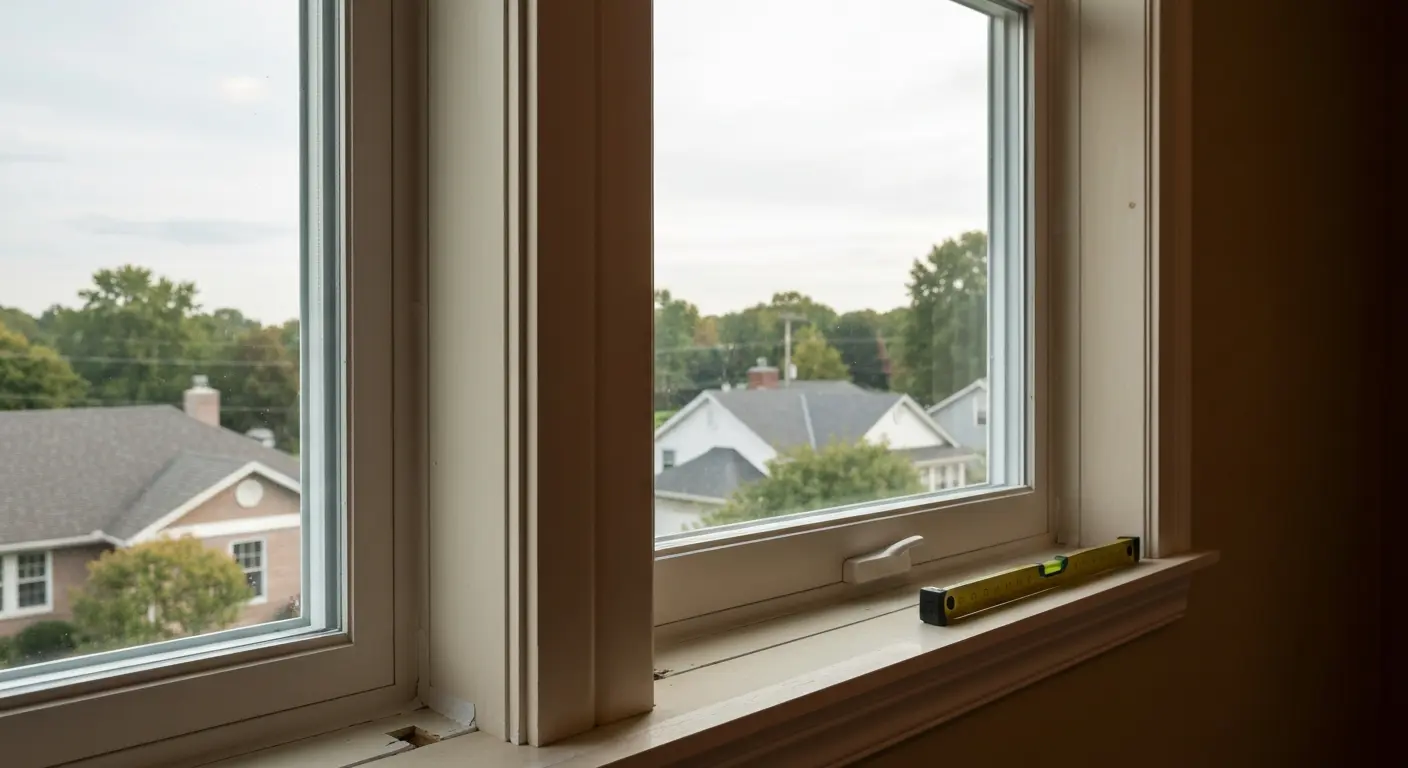 Window replacement project in Canton
