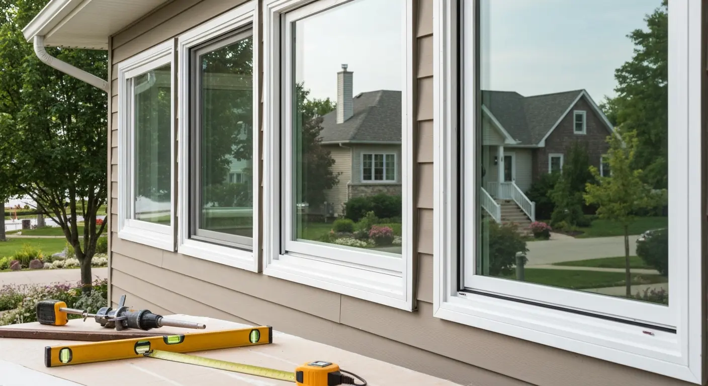 Casement window installation