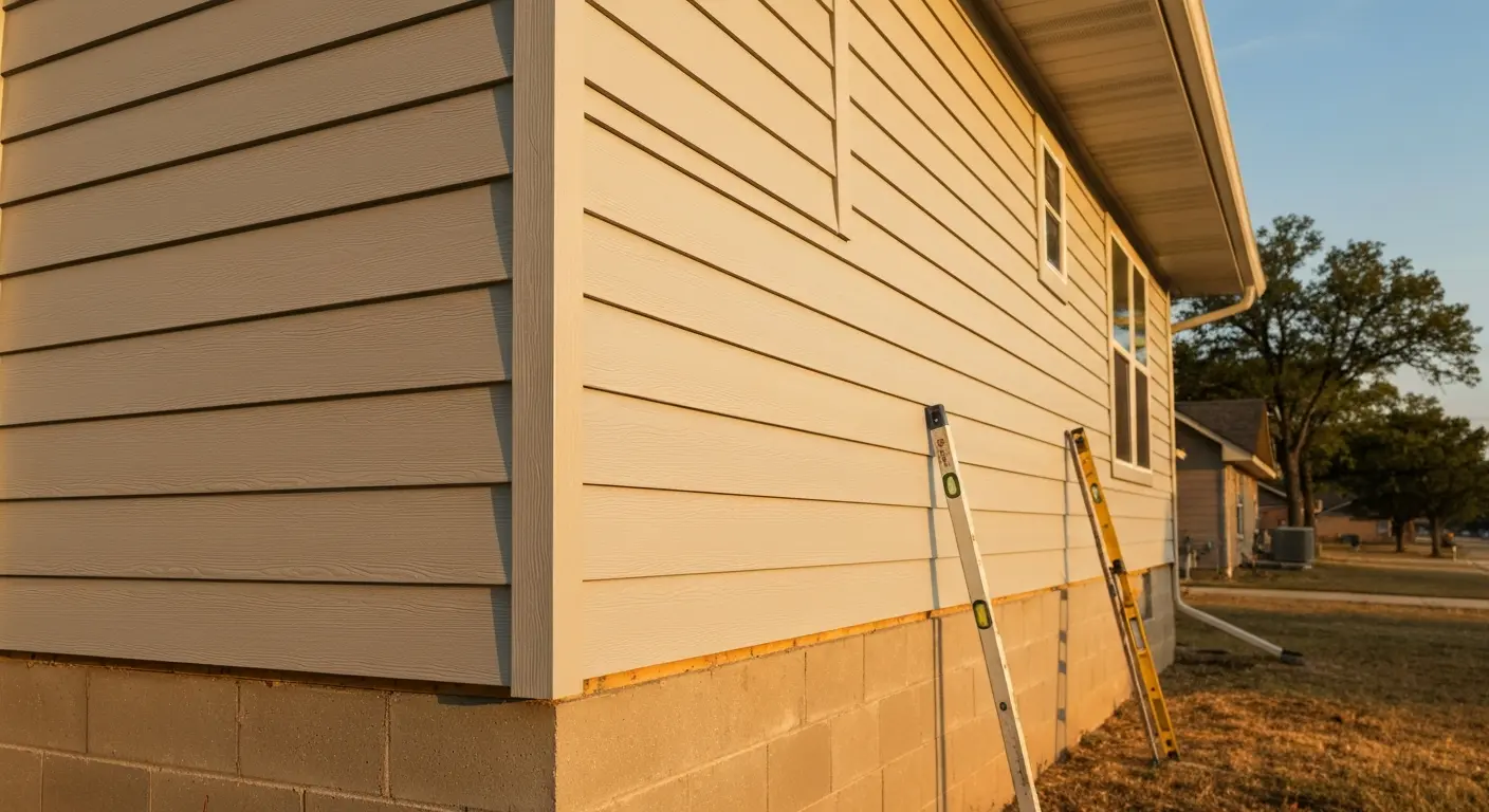 New fiber cement siding on Duluth home