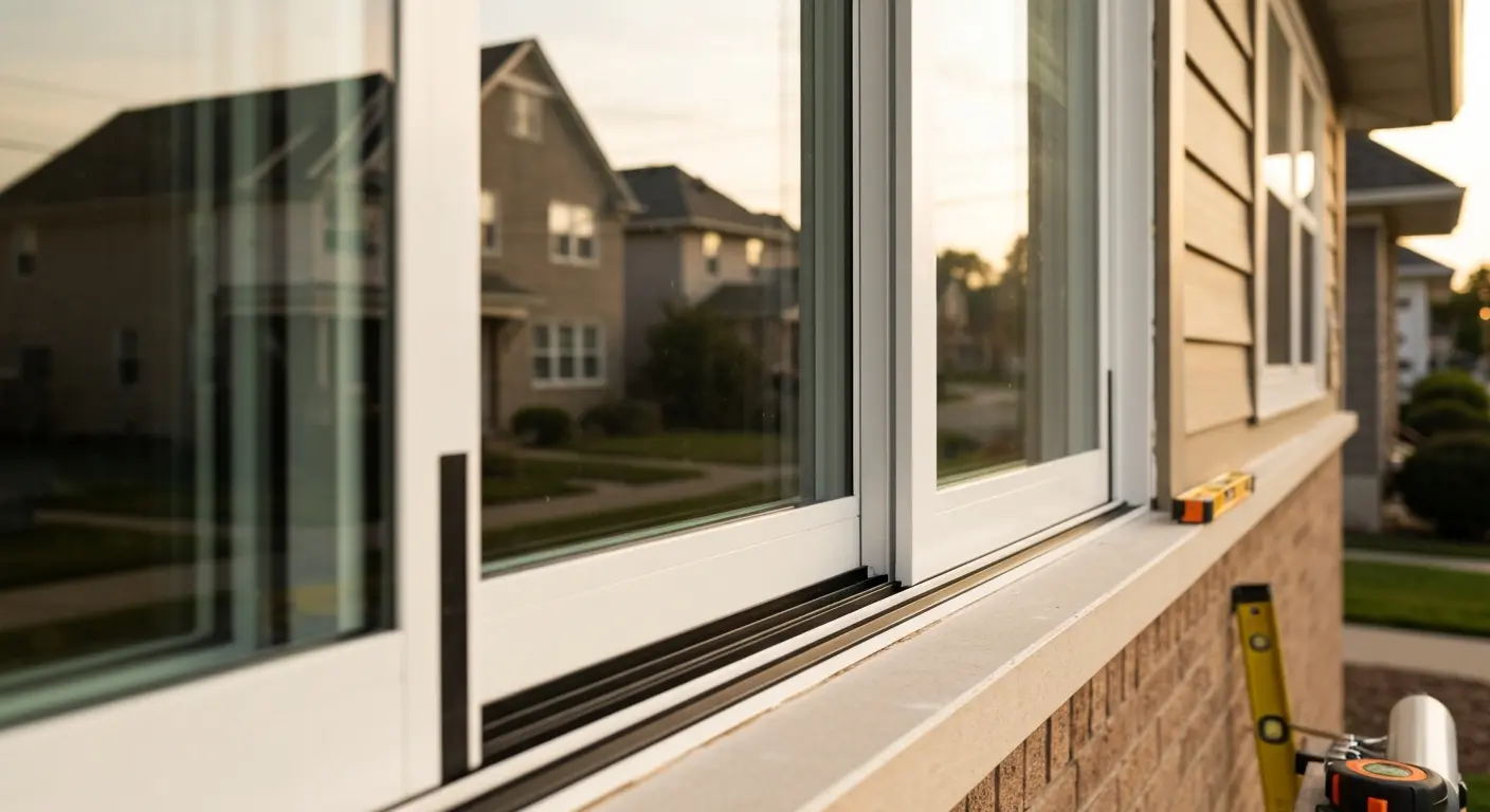 Sliding window installation