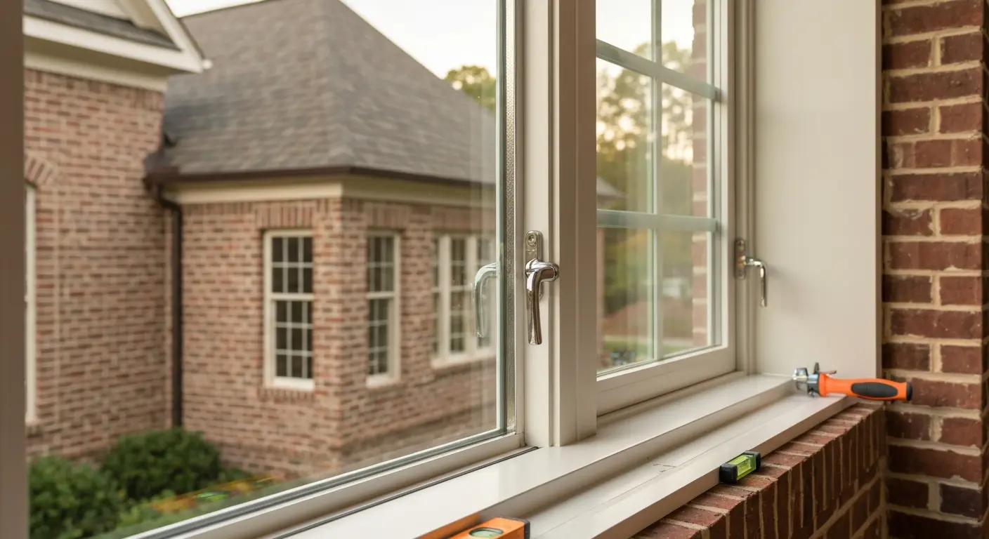 Casement window installation
