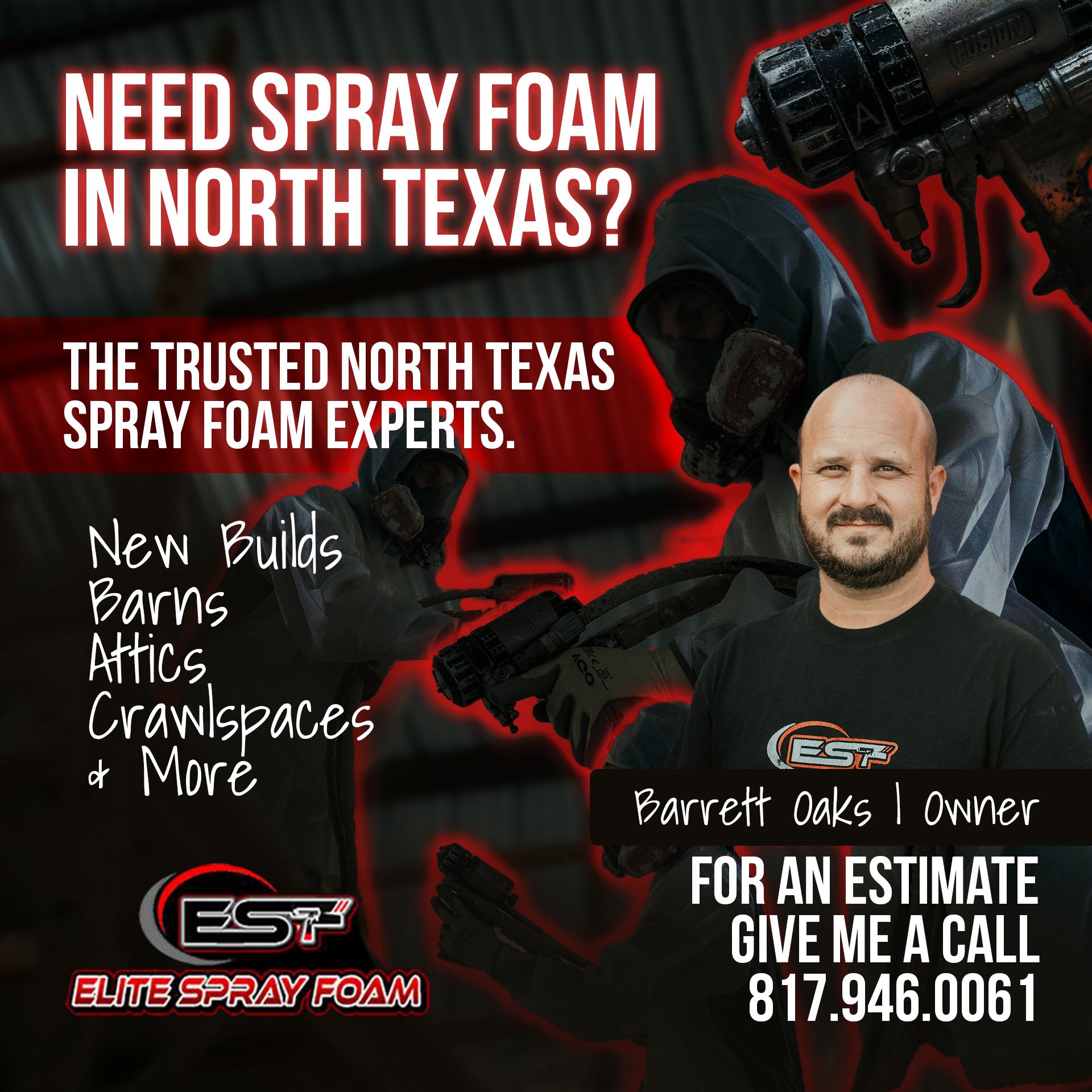 Elite Spray Foam poster