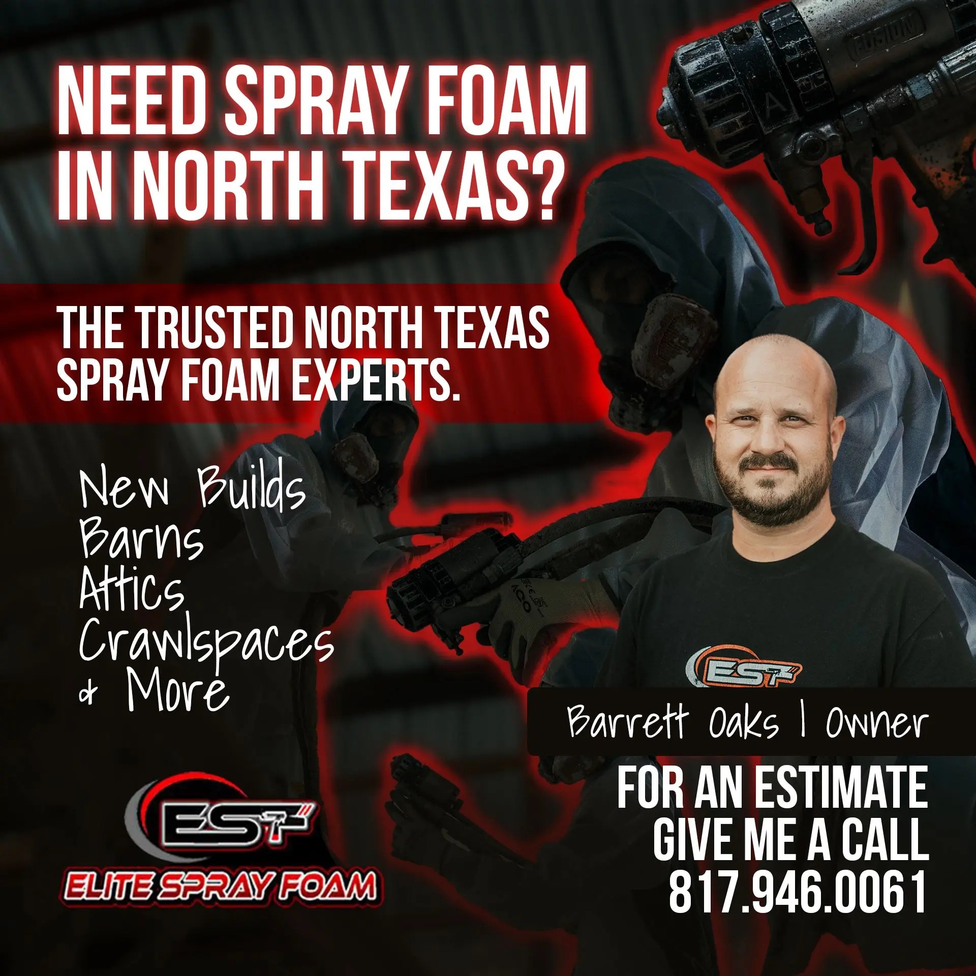 Elite Spray Foam poster