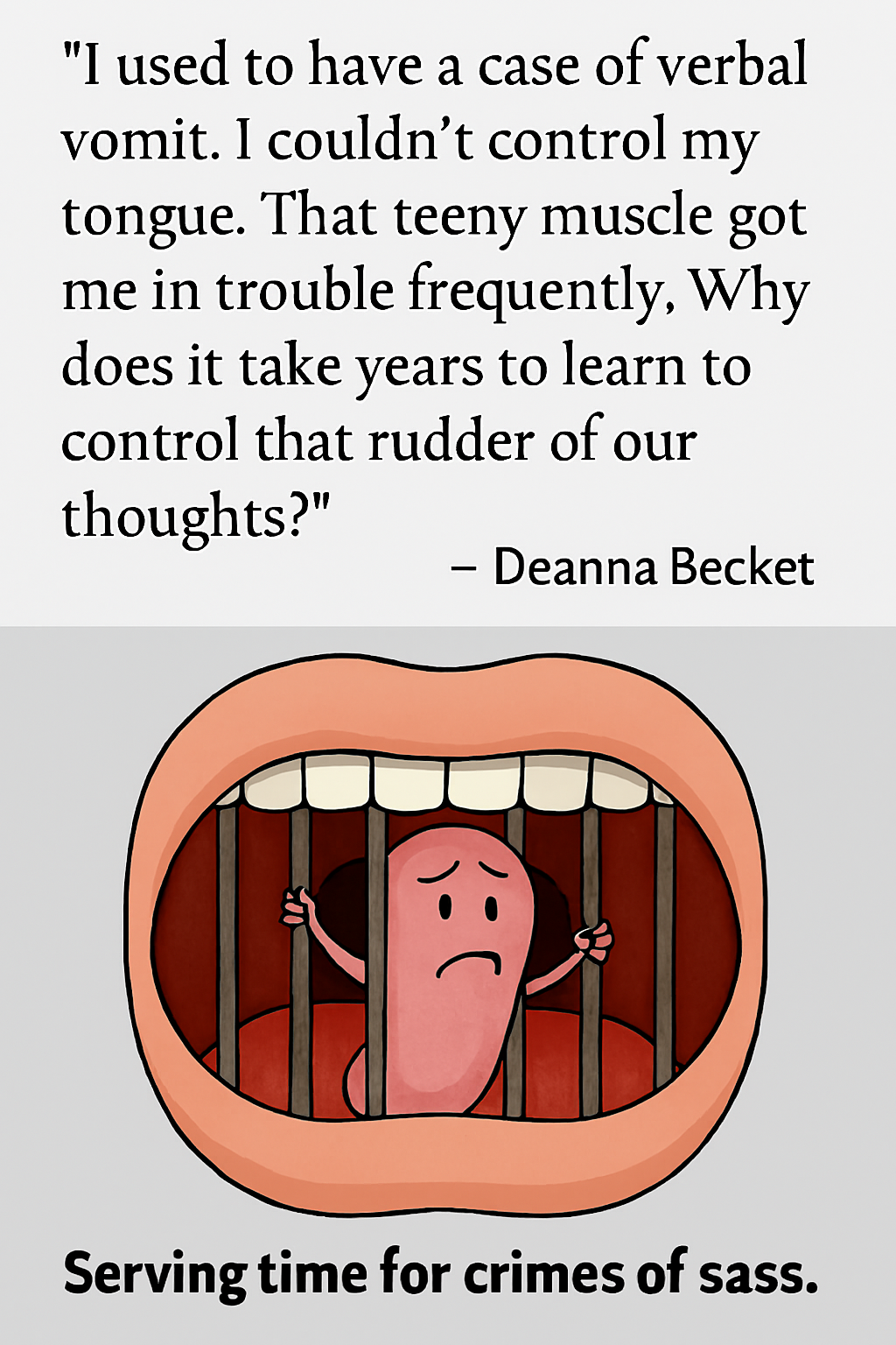 Tongue is a battle Tongue is a battle