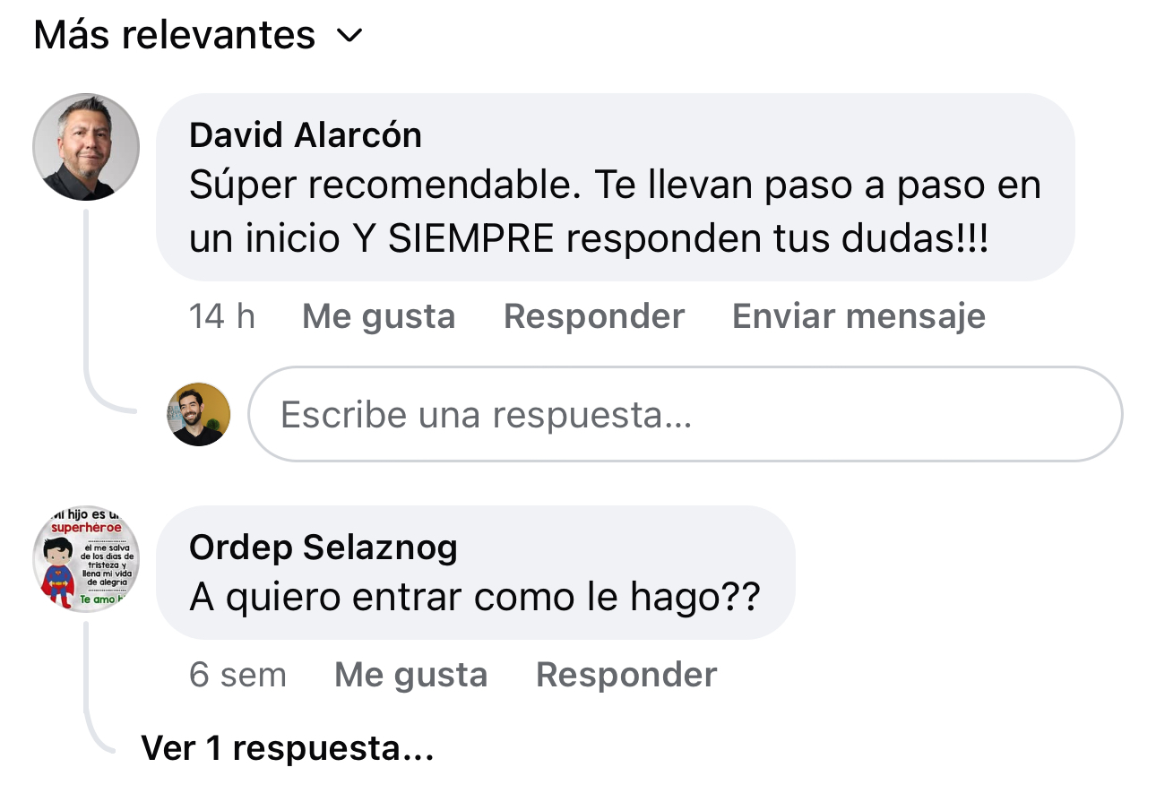 Testimonio de @carloscalderoncrm: Tengo 3 anos utilizando Kommo, en ningun lado del habla hispana se tiene un curso como este