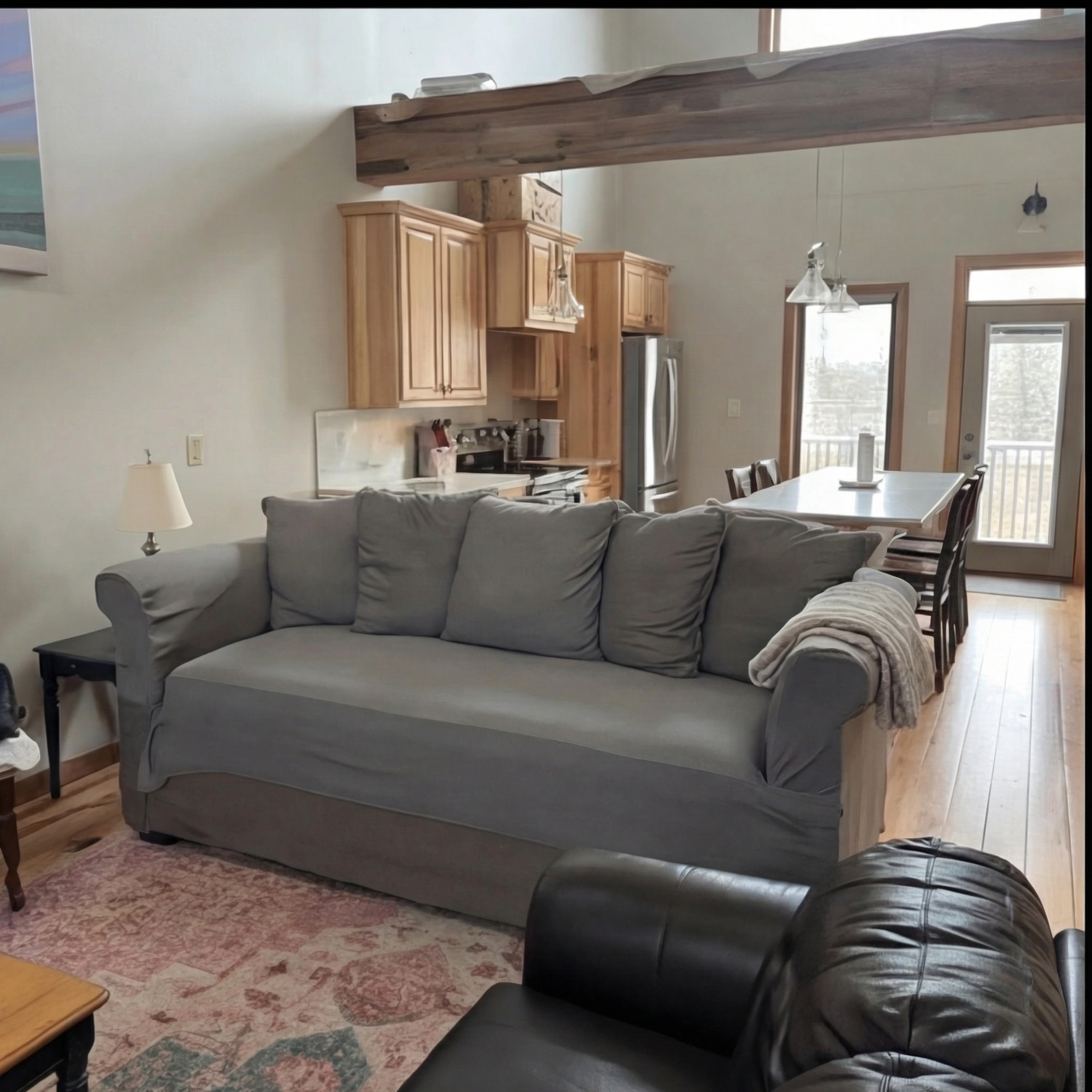 Interior view of The Guest House vacation rental at Pride's Mountain