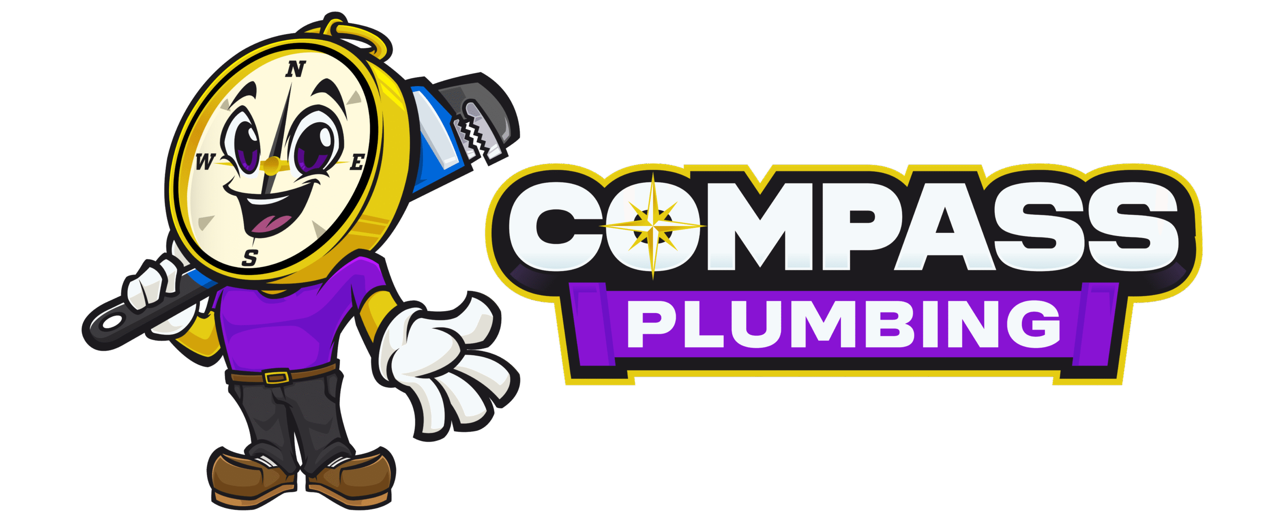 Compass Plumbing Logo