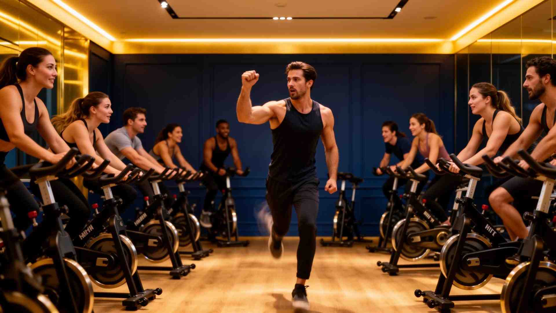 Premium boutique class in motion