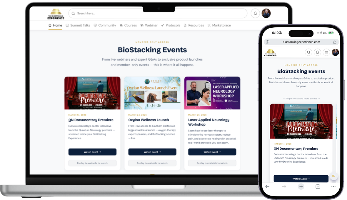 BioStacking Events