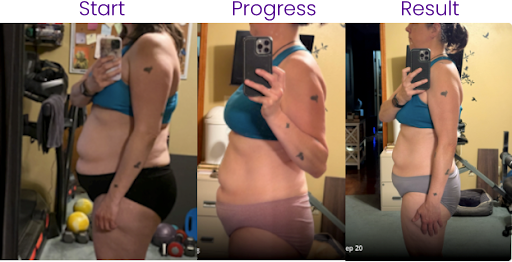Lori before and after