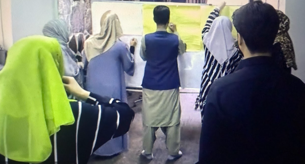 Play for Peace facilitators learning cooperative games