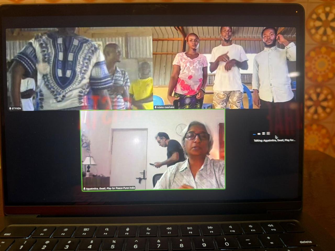 online session with Agyat and Swati