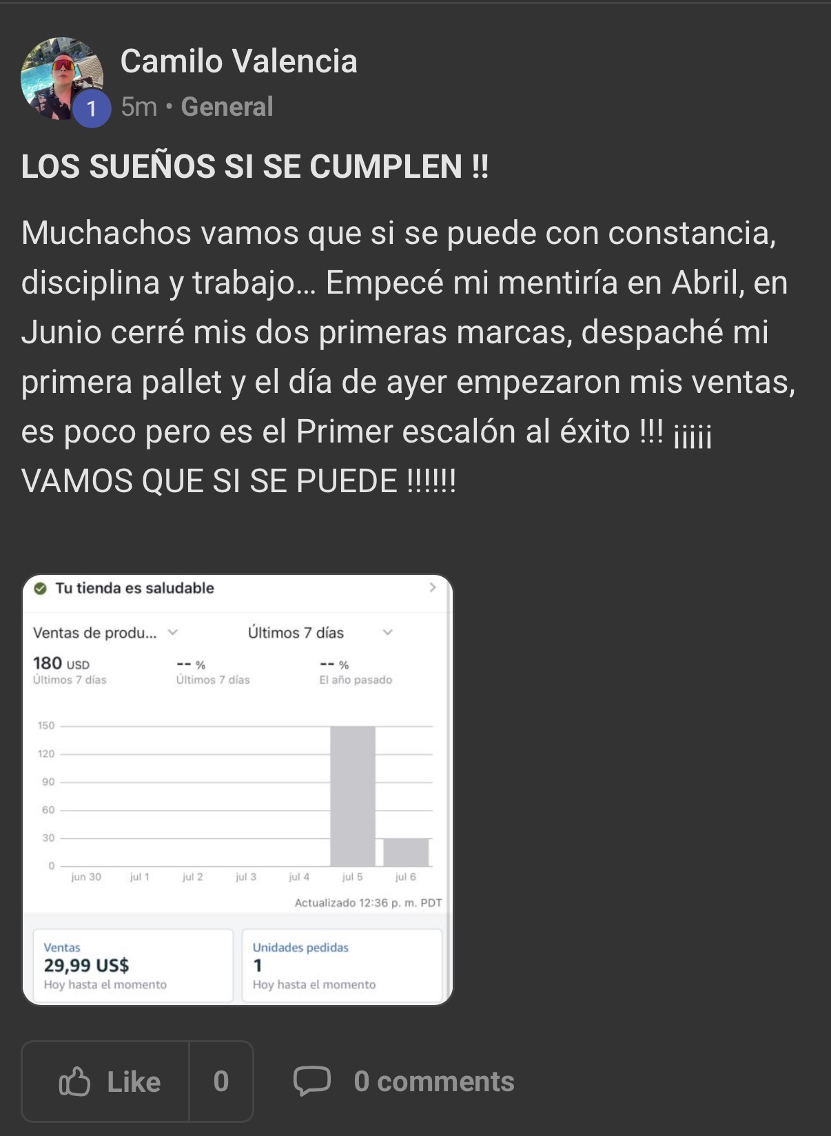 Cierre de operaciones - Testimonio de estudiante