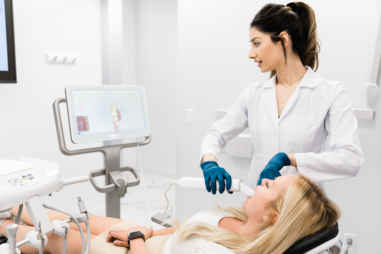 iTero digital scan appointment