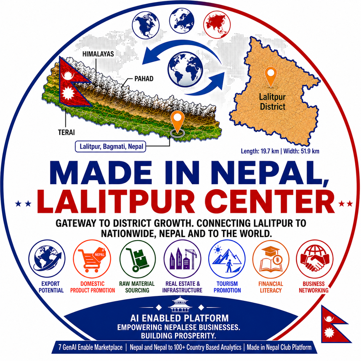 Made in Nepal, Lalitpur Center Logo