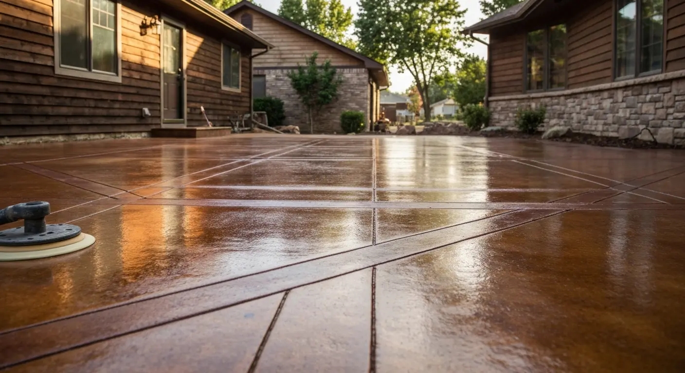 Decorative concrete service