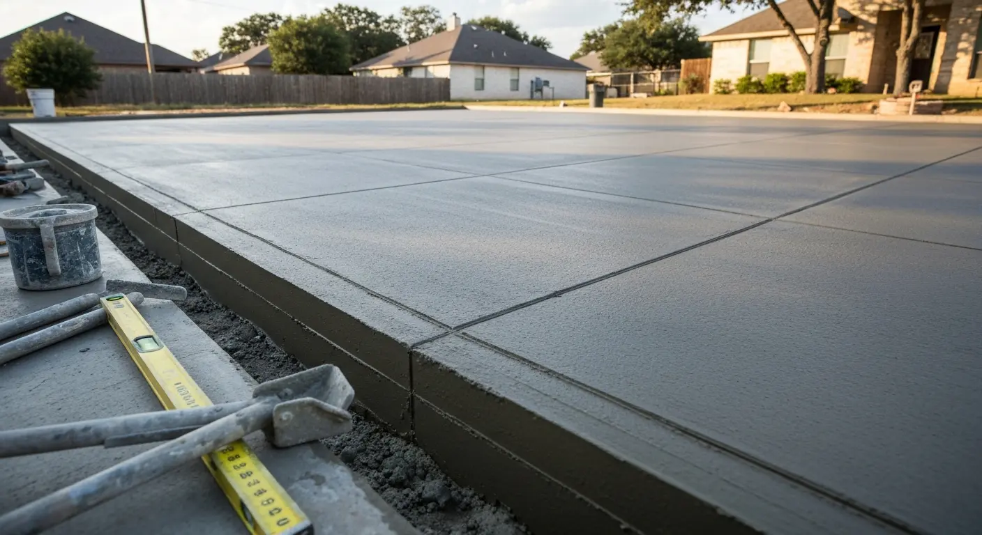 Concrete slab service